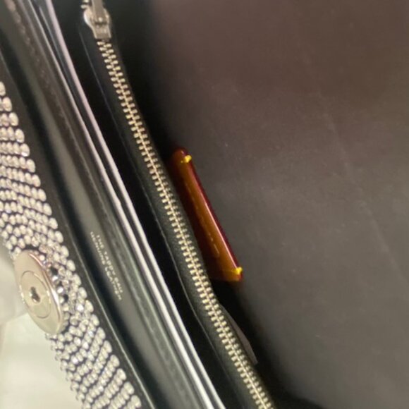 Coach Tabby 20 crystal-embellished leather bag in black--- NWT - Picture 7 of 11